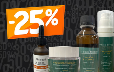 Black Friday en Farmacia Massoni: 25% de descuento en la gama cosmética Massoni